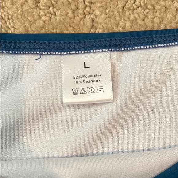 Women's Blue Bikini Set - Picture 3 of 5